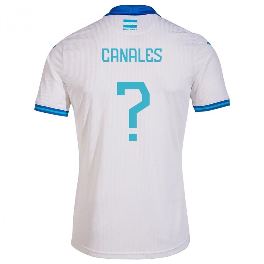 Férfi Honduras Cristian Canales #0 Fehér Hazai Jersey 24-26 Mez Póló Ing