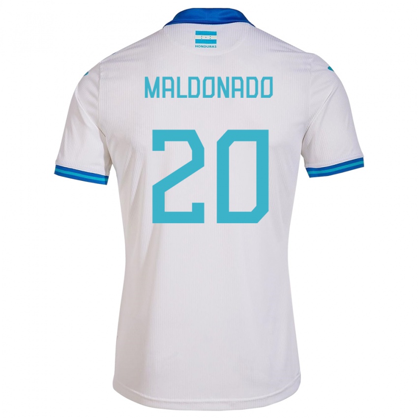 Női Honduras Alessandro Maldonado #20 Fehér Hazai Jersey 24-26 Mez Póló Ing