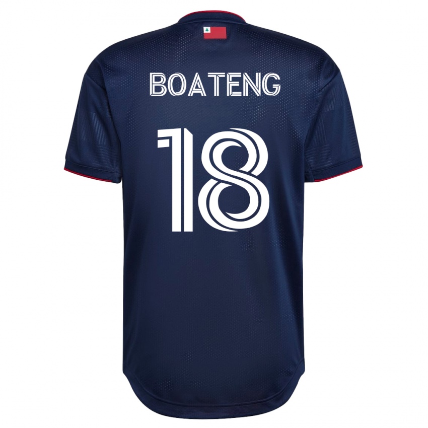 Gyermek Emmanuel Boateng #18 Haditengerészet Hazai Jersey 2023/24 Mez Póló Ing