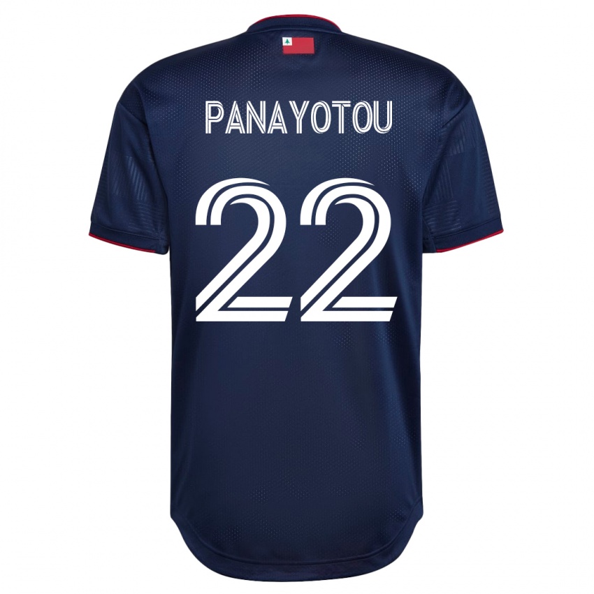 Gyermek Jack Panayotou #22 Haditengerészet Hazai Jersey 2023/24 Mez Póló Ing