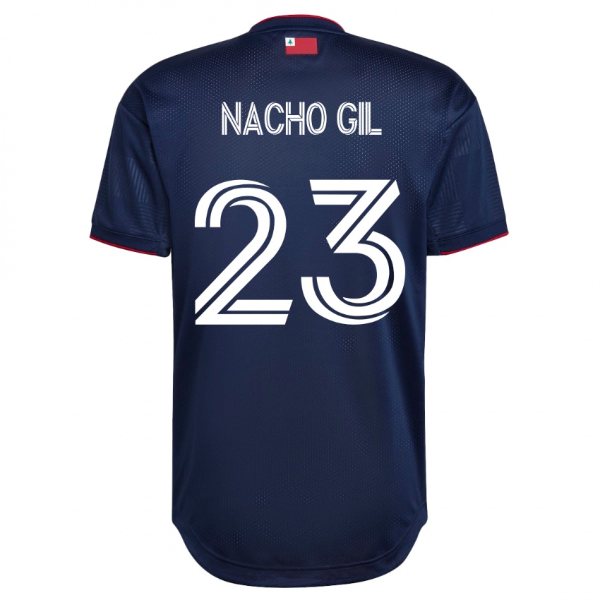 Gyermek Nacho Gil #23 Haditengerészet Hazai Jersey 2023/24 Mez Póló Ing
