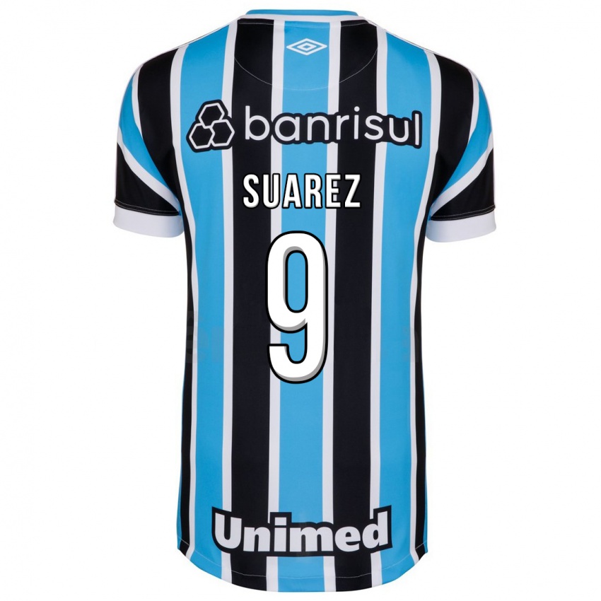 Férfi Luis Suárez #9 Kék Hazai Jersey 2023/24 Mez Póló Ing