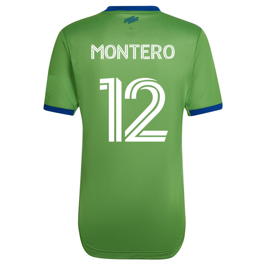 Férfi Fredy Montero #12 Zöld Hazai Jersey 2023/24 Mez Póló Ing