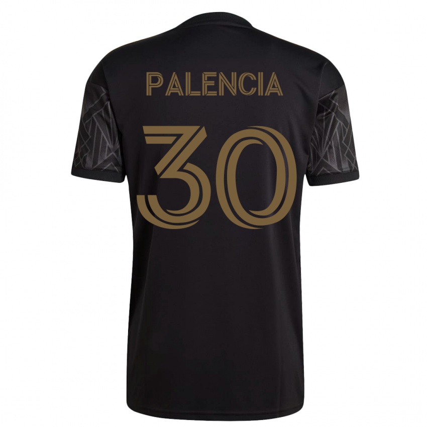 Férfi Sergi Palencia #30 Fekete Hazai Jersey 2023/24 Mez Póló Ing