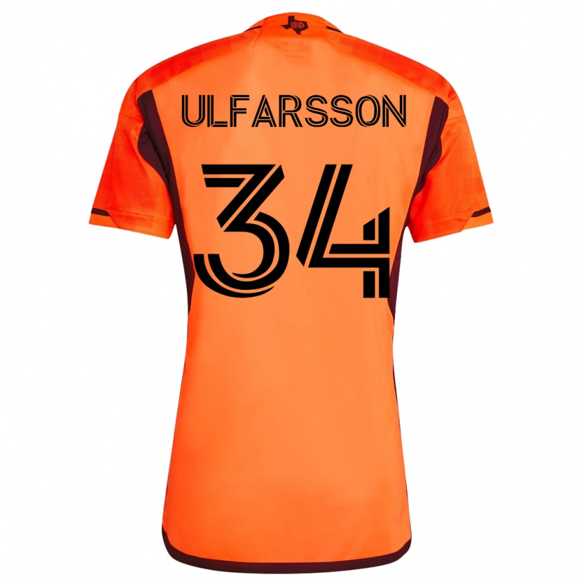 Férfi Thor Úlfarsson #34 Narancs Hazai Jersey 2023/24 Mez Póló Ing