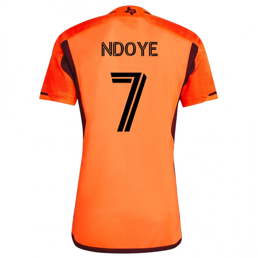 Férfi Papa Ndoye #7 Narancs Hazai Jersey 2023/24 Mez Póló Ing