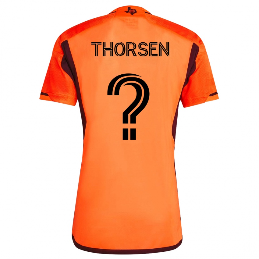 Férfi Liam Thorsen #0 Narancs Hazai Jersey 2023/24 Mez Póló Ing