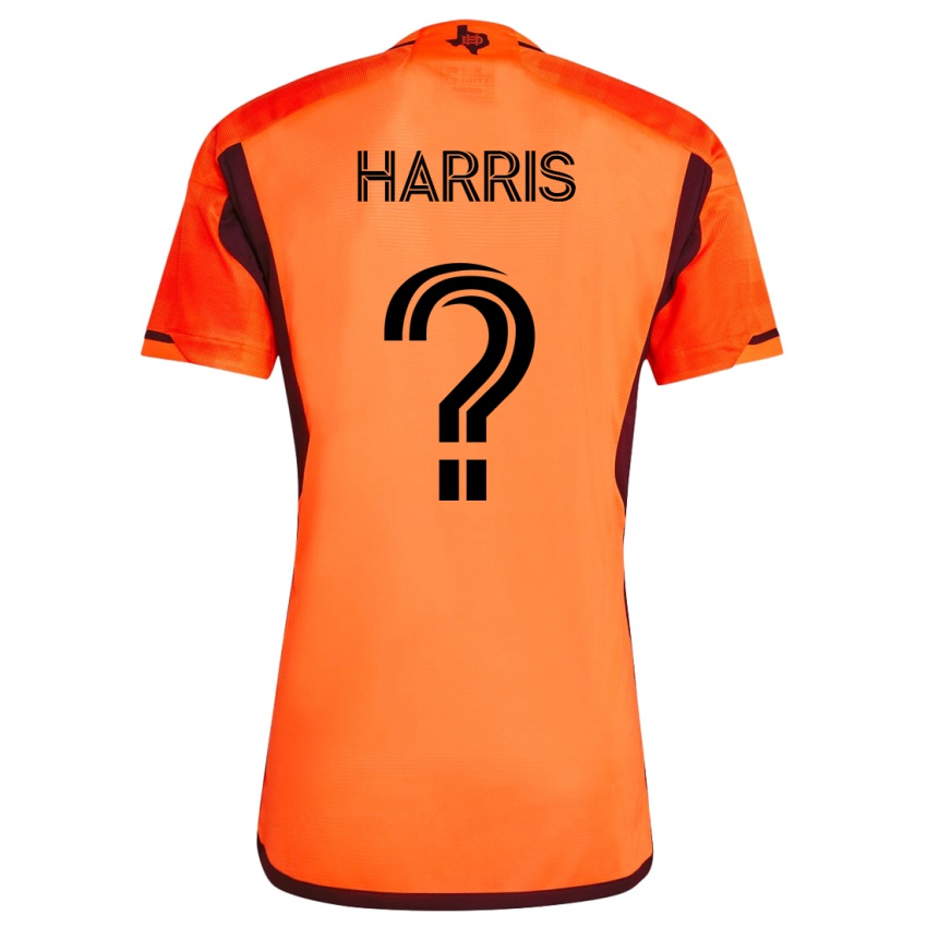 Férfi Micah Harris #0 Narancs Hazai Jersey 2023/24 Mez Póló Ing
