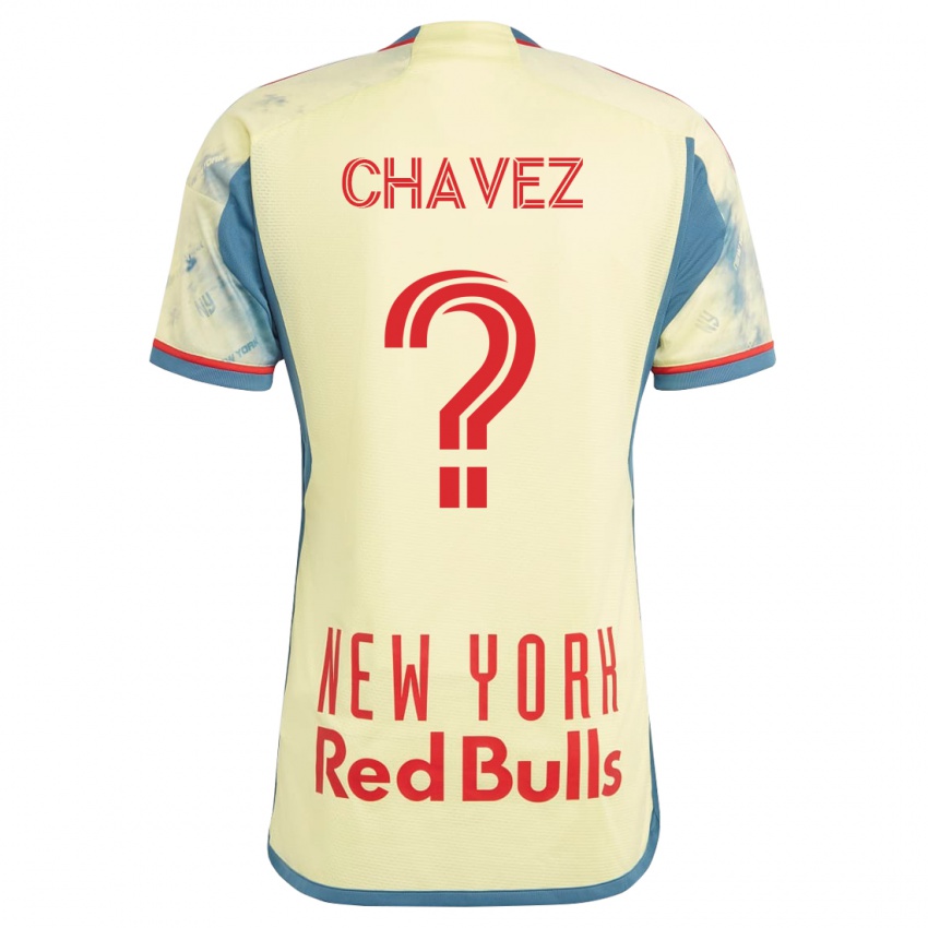 Férfi Sebasthian Chavez #0 Sárga Hazai Jersey 2023/24 Mez Póló Ing
