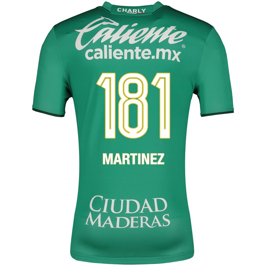 Férfi Irving Martínez #181 Zöld Hazai Jersey 2023/24 Mez Póló Ing
