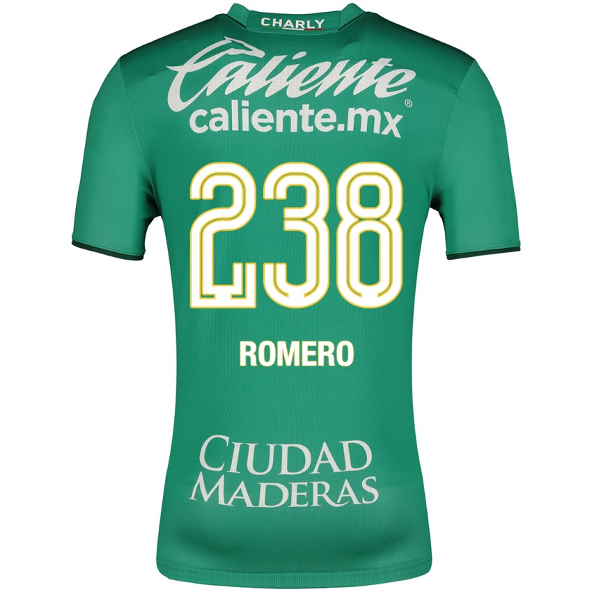 Férfi Paulo Romero #238 Zöld Hazai Jersey 2023/24 Mez Póló Ing
