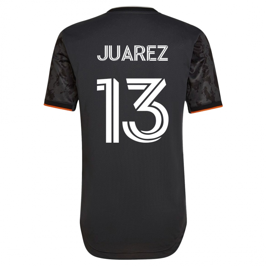 Férfi Jathan Juarez #13 Fekete Idegenbeli Jersey 2023/24 Mez Póló Ing