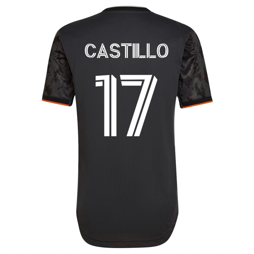 Férfi Joyner Castillo #17 Fekete Idegenbeli Jersey 2023/24 Mez Póló Ing