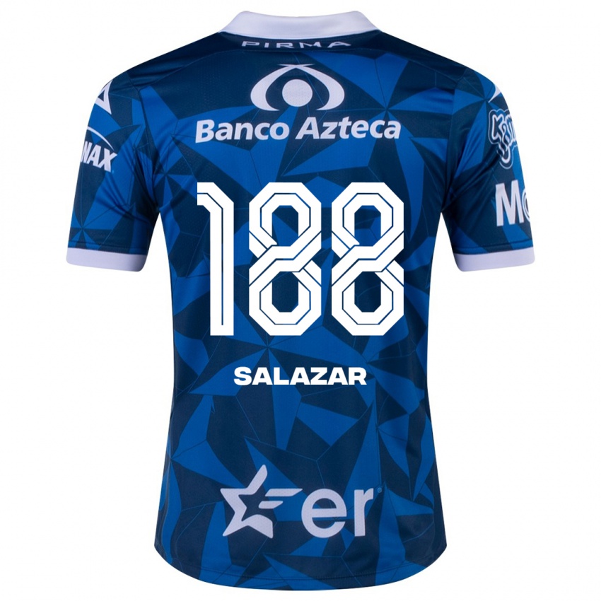 Férfi Ronaldo Salazar #188 Kék Idegenbeli Jersey 2023/24 Mez Póló Ing