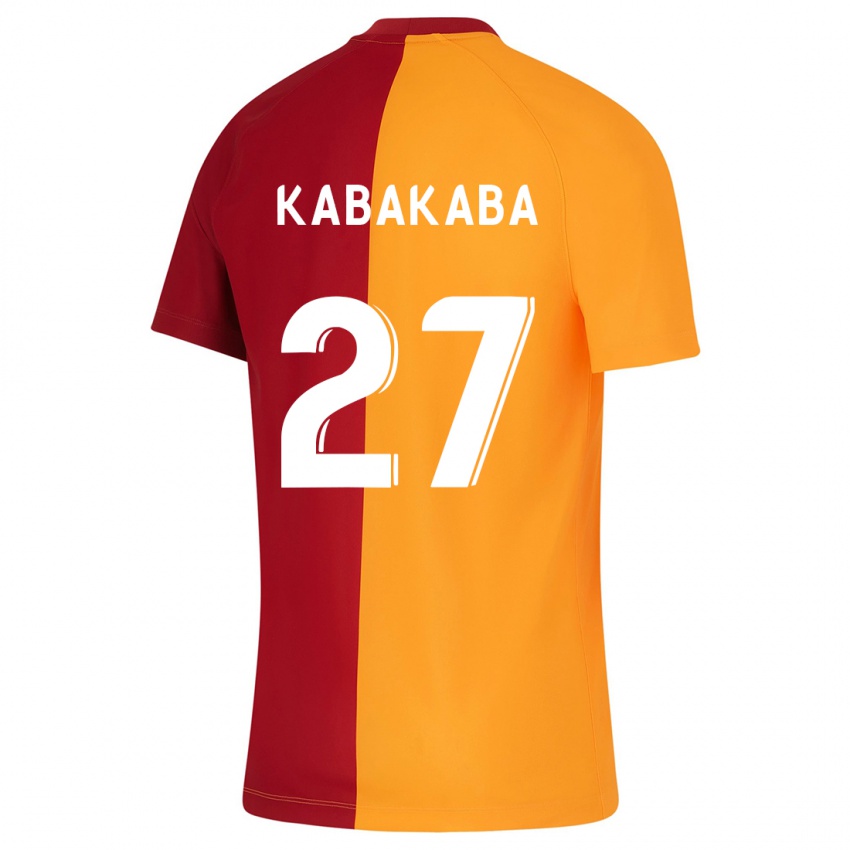 Női Naomie Kabakaba #27 Narancs Hazai Jersey 2023/24 Mez Póló Ing
