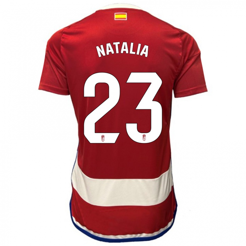 Gyermek Natalia #23 Piros Hazai Jersey 2023/24 Mez Póló Ing