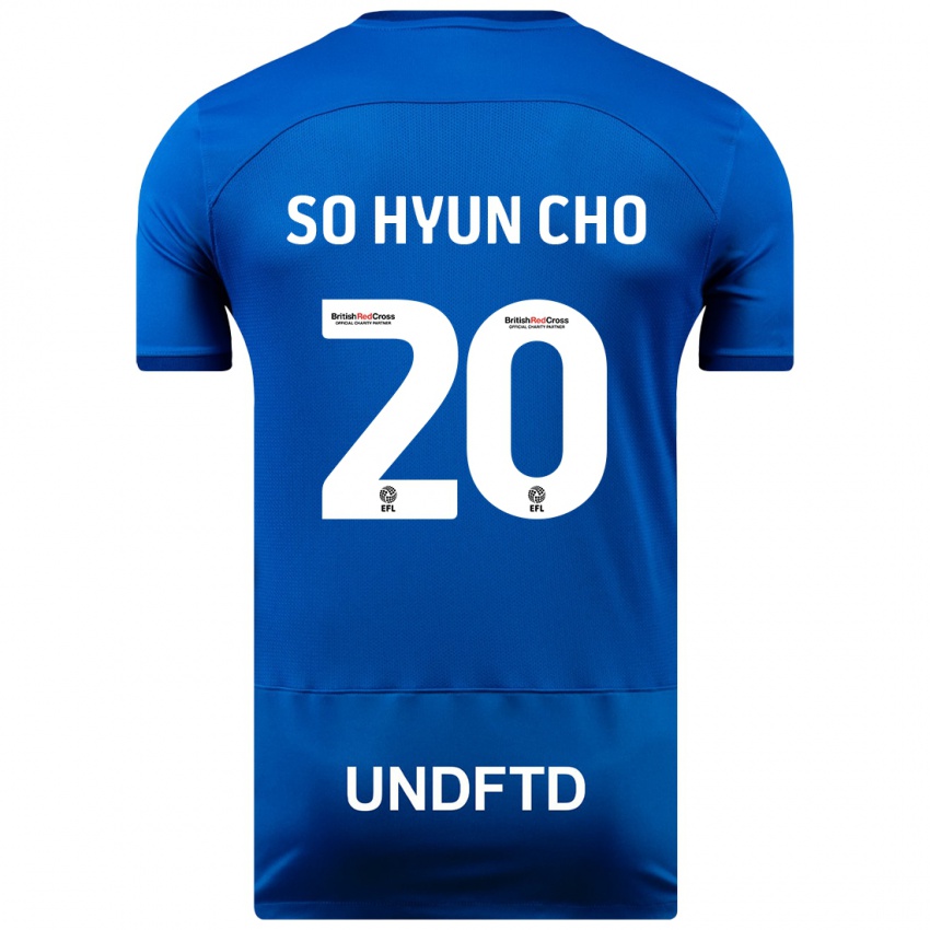 Női Cho So-Hyun #20 Kék Hazai Jersey 2023/24 Mez Póló Ing