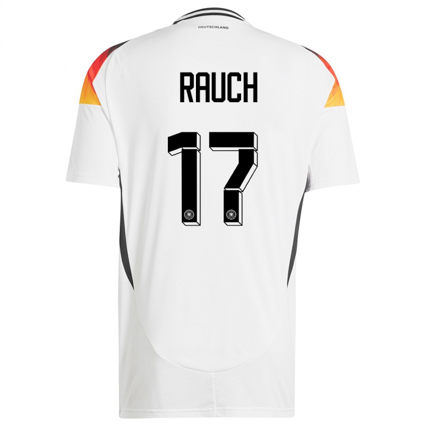 Gyermek Németország Felicitas Rauch #17 Fehér Hazai Jersey 24-26 Mez Póló Ing