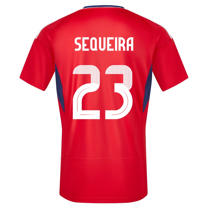 Férfi Costa Rica Patrick Sequeira #23 Piros Hazai Jersey 24-26 Mez Póló Ing