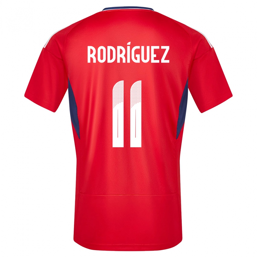 Férfi Costa Rica Raquel Rodriguez #11 Piros Hazai Jersey 24-26 Mez Póló Ing