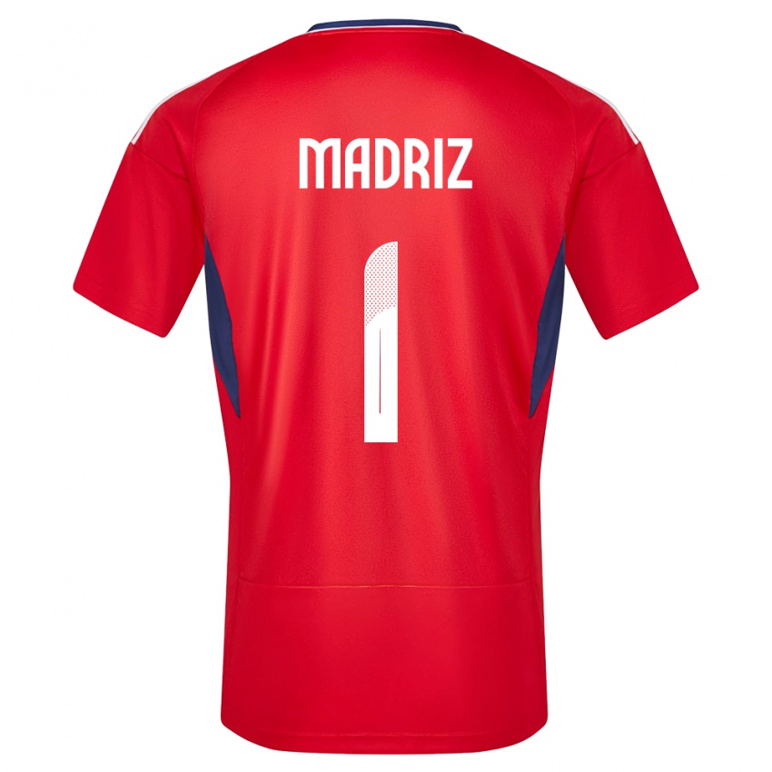 Férfi Costa Rica Abraham Madriz #1 Piros Hazai Jersey 24-26 Mez Póló Ing