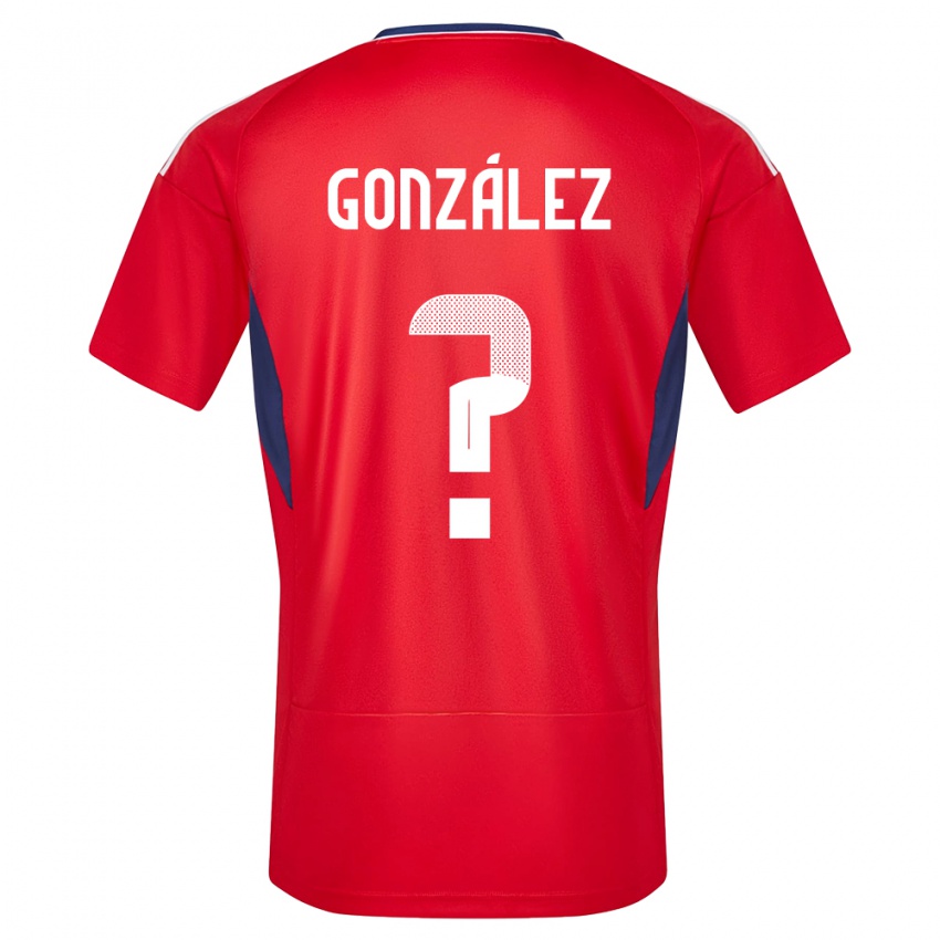 Férfi Costa Rica Ariel Gonzalez #0 Piros Hazai Jersey 24-26 Mez Póló Ing
