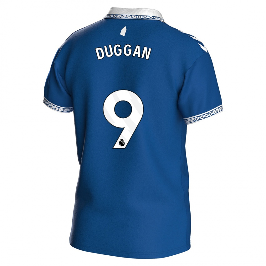 Férfi Toni Duggan #9 Királykék Hazai Jersey 2023/24 Mez Póló Ing