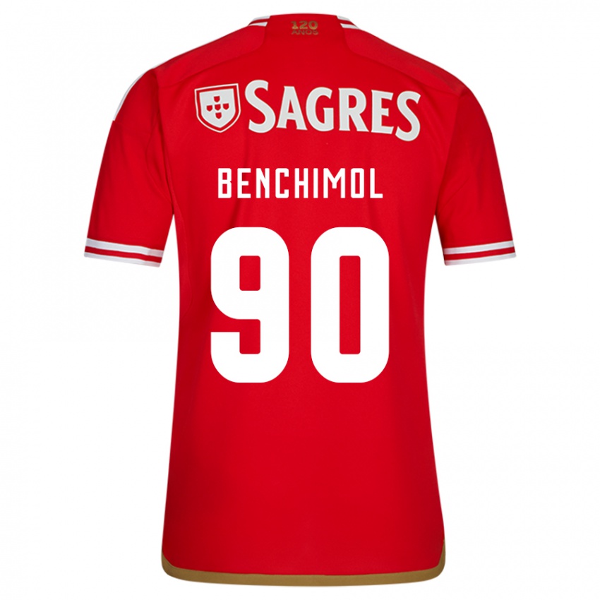 Férfi Benchimol #90 Piros Hazai Jersey 2023/24 Mez Póló Ing