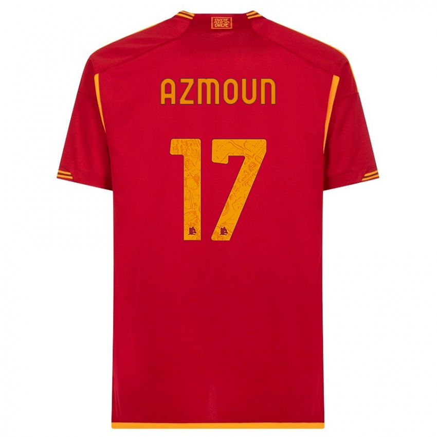 Férfi Sardar Azmoun #17 Piros Hazai Jersey 2023/24 Mez Póló Ing
