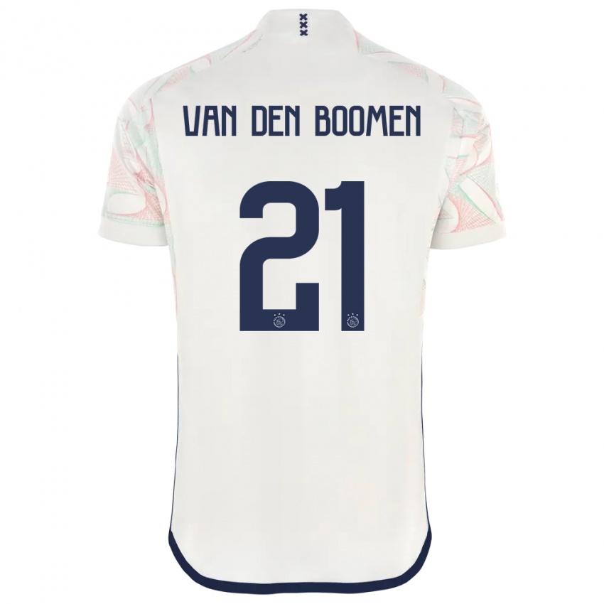 Férfi Branco Van Den Boomen #21 Fehér Idegenbeli Jersey 2023/24 Mez Póló Ing